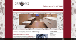 Desktop Screenshot of plumber-in-edinburgh.co.uk